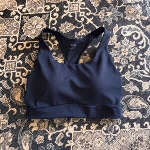 Uniqlo Airism Sports Bra Navy XS